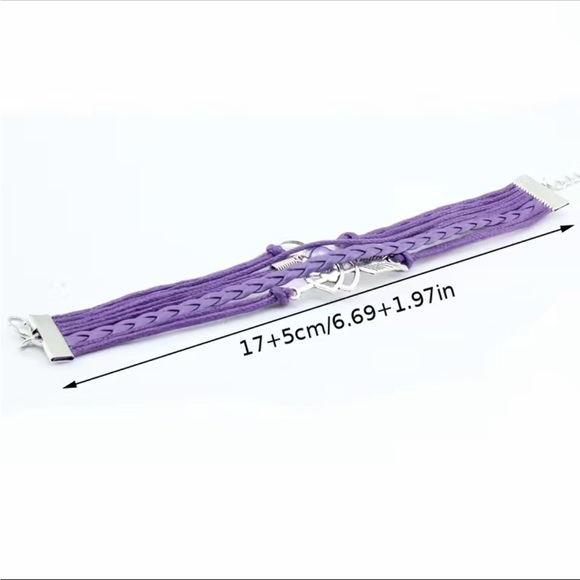 Multilayer Turquoise and Silver Owl and Charms Bracelet - Picture 5 of 5